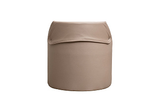 Пуф Bruno букле/искусственная кожа бежевый