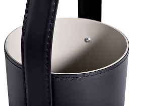 Столик журнальный круглый (кожаная отделка) 3 (превью)