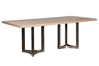 Стол обеденный светлый шпон 2 (превью)