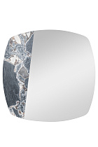 Зеркало настенное с декоративной вставкой