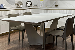 Стол обеденный Квадро (Quadro) белый