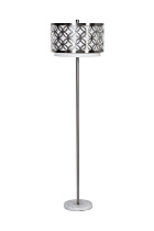 Торшер с ажурным плафоном