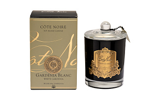 Свеча ароматическая Белая Гардения (White Gardenia) в стакане в упаковке