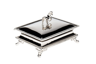 Шкатулка Лошадь (Horse) металлическая