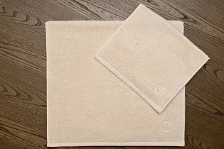 Полотенце "Соло" 70*140 кремовое