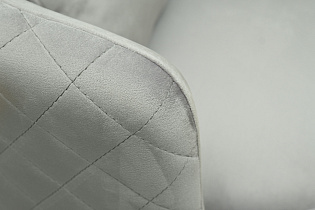 Кресло Verona вращающееся велюровое мятное/хром 3 (превью)