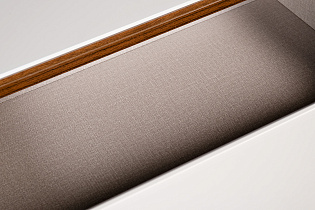 Комод с ящиками и дверцами белый