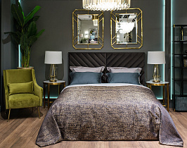 Кровать Милано Базовая(Milano Basic) с подъемным механизмом серая