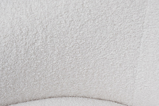 Кресло вращающееся Monblan букле белое