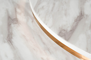 Набор из 2х журнальных столов (искусственный мрамор) 2 (превью)