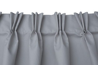 Портьера Силки (Silky) 300х260см димаут голубая