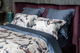 Пододеяльник "Сопрано" "Магнолия" 220х200см синий