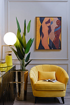 Кашпо напольное (золото) 5 (превью)