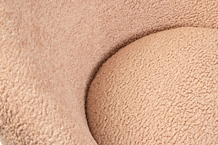 Кресло розовое искусственный каракуль 4 (превью)