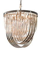 Люстра изящная стекло (хром) 1 (превью)