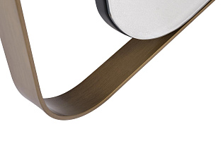 Зеркало декоративное в металлической раме