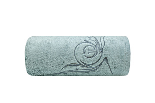 Полотенце "Лирика" 50*90 голубое