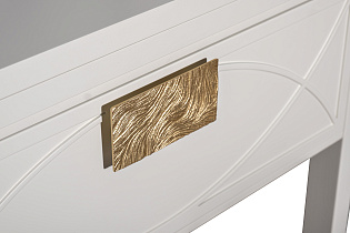 Шкаф-витрина открытый бежевый