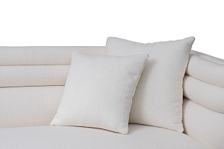 Диван Toledo трехместный светло-бежевая рогожка