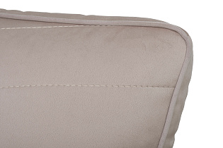 Диван Мадрид Память(Madrid Memory) трехместный шенилл бежевый с кантом