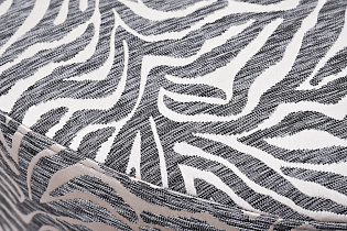 Пуф круглый Murano жаккард бежевый