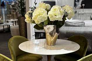 Ваза металлическая серебро/шампань 3 (превью)