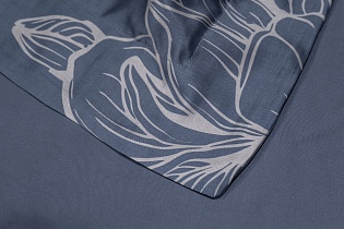 Простыня тенсель 240х250см синяя