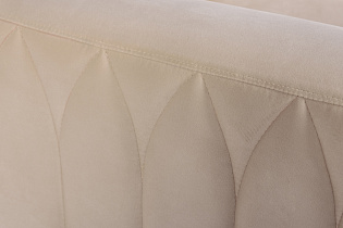 Диван Люцерн (Lucerne) трехместный велюровый бежевый