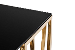 Консоль черное стекло/золото 3 (превью)