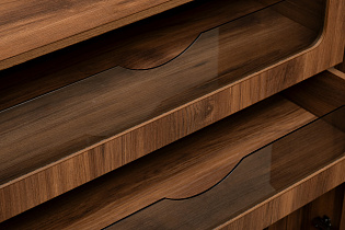 Шкаф Alto двухдверный с выдвижными ящиками цвет дуб