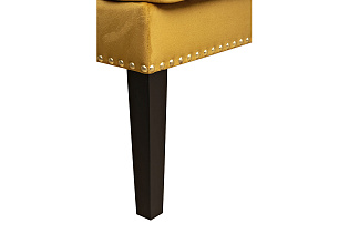 Кресло Римини(Rimini) велюровое горчичное