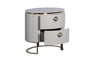 Тумбочка Лучано (Luciano) с мраморной столешницей