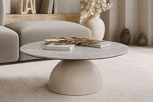 Стол журнальный Augustus Gray керамический