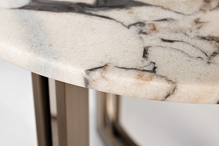 Столик журнальный круглый мраморный 3 (превью)