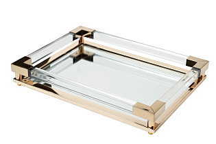 Поднос прямоугольный зеркальный/золото 2 (превью)