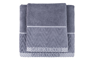 Полотенце «Орсетто» 50*90 графит 3 (превью)