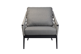 Кресло уличное "Марра" темно-серое