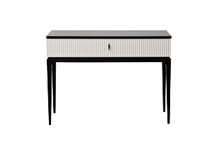 Консоль Эсте(Este) черно-серая