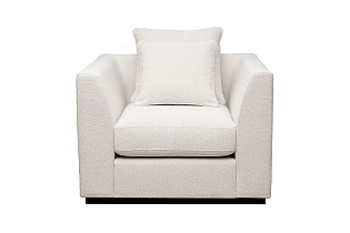 Кресло Роберто(Roberto) букле кремовое