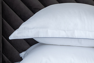 Комплект из 2х наволочек сатиновых 70х70см белый 1 (превью)