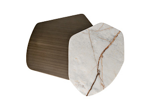 Стол журнальный Island с мрамором