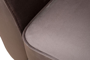 Кресло Сиена(Siena) велюровое серое 4 (превью)