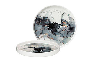 Набор из 2х обеденных тарелок "Art" 25,5 см