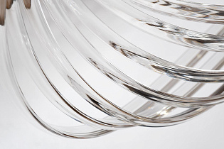 Светильник потолочный изящный стекло/золото 3 (превью)