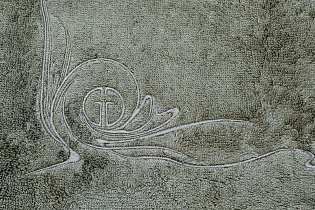 Полотенце "Лирика" 50*90 зеленое