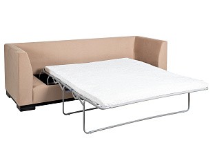 Диван Roberto трехместный раскладной бежевый