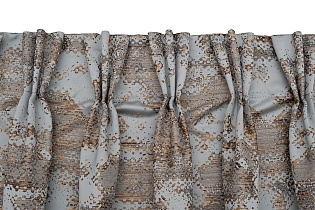 Портьера Bromley 275х260см голубая 5 (превью)