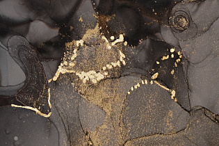 Постеры «Мраморный диптих-3» в багете латунь 2 (превью)