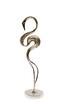 Статуэтка "Лебедь" цвет шампань