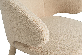 Стул обеденный букле бежевый